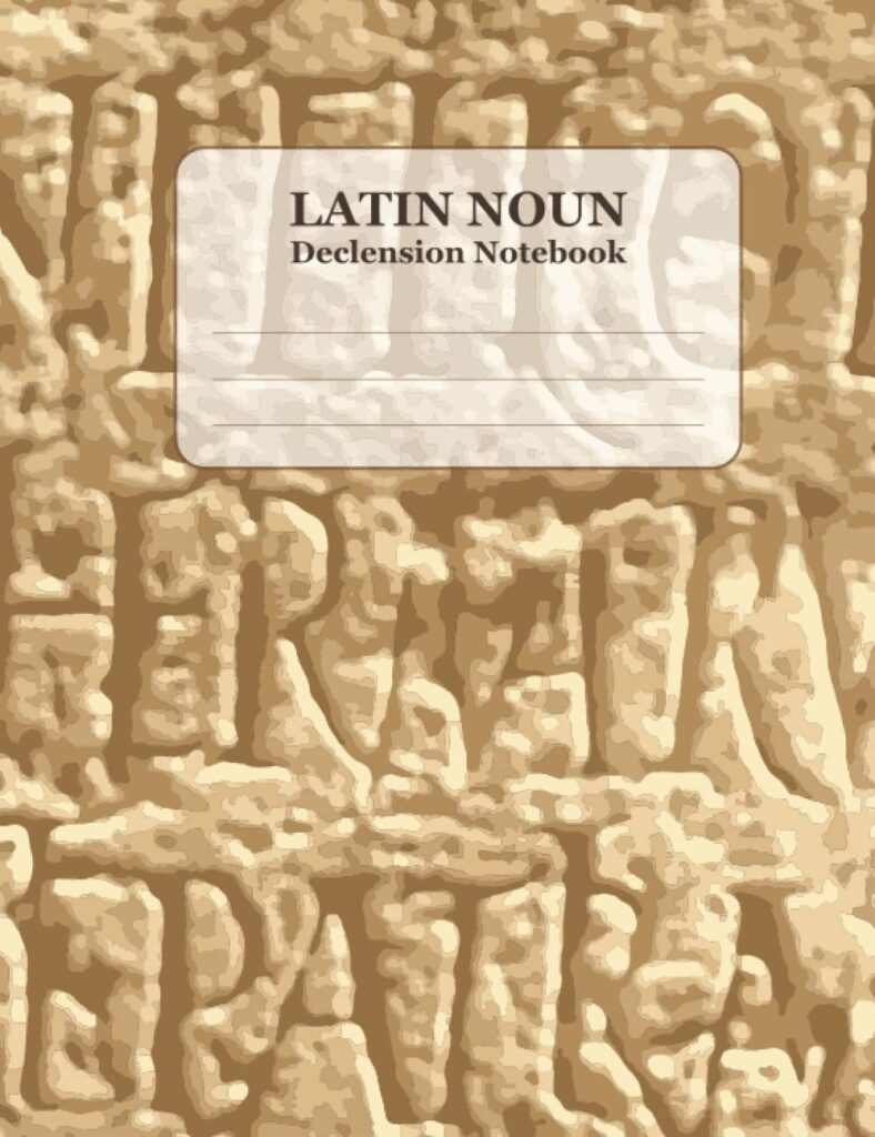 Latin Noun Declension Notebook